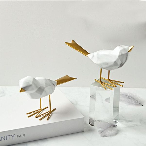

decorative objects & figurines minimalism resin birds white abstract geometrical animal furnishings kitchen dining living room bedroom decor