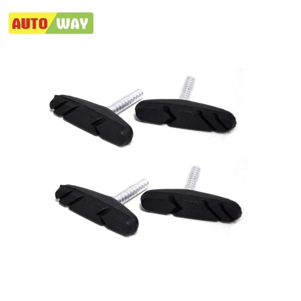 

bike brakes autoway 2 pairs sj110 mtb brake pad mountain road bicycle cycling braking v-brake vbrake pads blocks holders durable 300mm