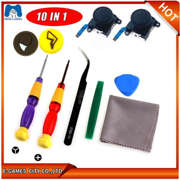 

game controllers & joysticks 3d joystick for con switch left right analog sticks replacement stick controller repair accessor