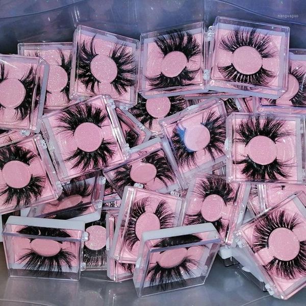 

queenly girls 3d eyelahes extension private label drama dance 25mm thicking full strip lashes vendor1