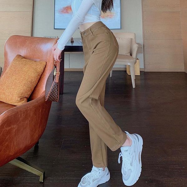 

women's jeans 2021 loose thick casual pants women winter elastic waist plus cashmere harem size clothing, Blue