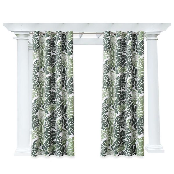 

curtain & drapes patio watertight curtains, summer pergola privacy grommet waterproof indoor outdoor blackout drape