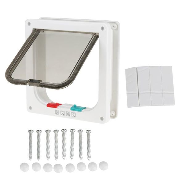 

cat carriers,crates & houses home portable intelligent flap door lockable pet small dog for care smart