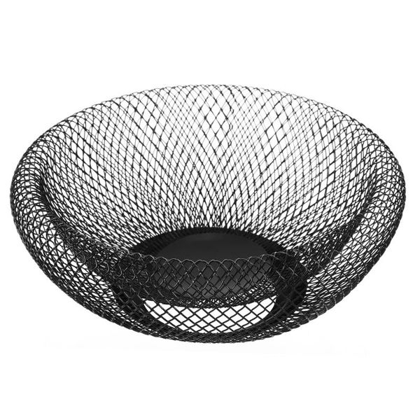 

dishes & plates 1pc fruit storage basket household iron art hollow snack