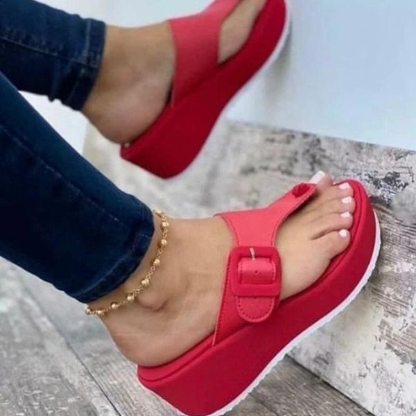 

slippers 2021 platform women summer ladies sandals female casual flip flops girls flat shoes outdoor for, Black