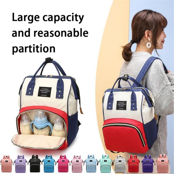 

diaper bags backpack mommy bag large capacity baby travel backpacks big pockets maternity diapers mom