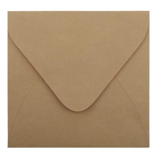 

50pcs kraft paper envelopes for wedding announcement 16x11cm packing bags