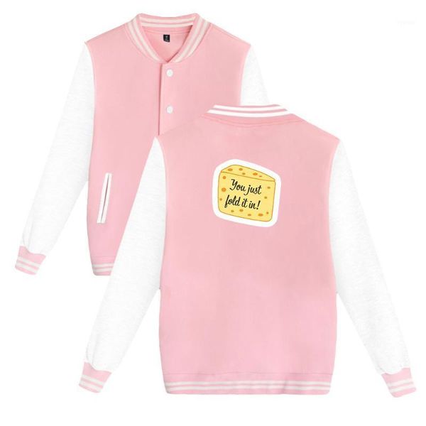 

men's jackets you just fold it in high street hip hop summer graphic cartoon letter print harajuku streetwear kawaii sweatshirt jacke, Black;brown