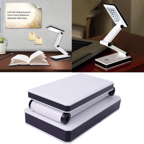 

table lamps student 24h led for bedroom home office eye protection desk light reading usb rechargeable lamp portable folding