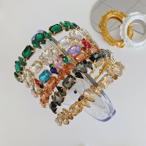

hair clips & barrettes wedding headband beautiful hoop bride headpiece accessories for women girls xrq88, Golden;silver