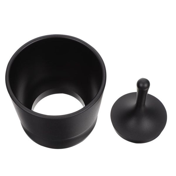 

storage bottles & jars 1pc coffee powder cup container receiving (black)