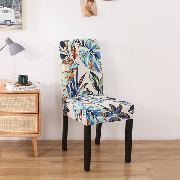 

chair covers universal antifouling printing elastic cover backrest seat