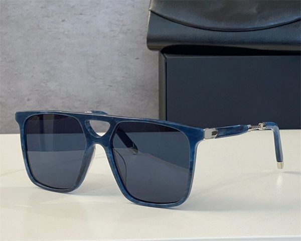 

fashion r men sunglasses bold retro square frame glasses hollow design simple and atmospheric outdoor style anti-ultraviolet come with box, White;black