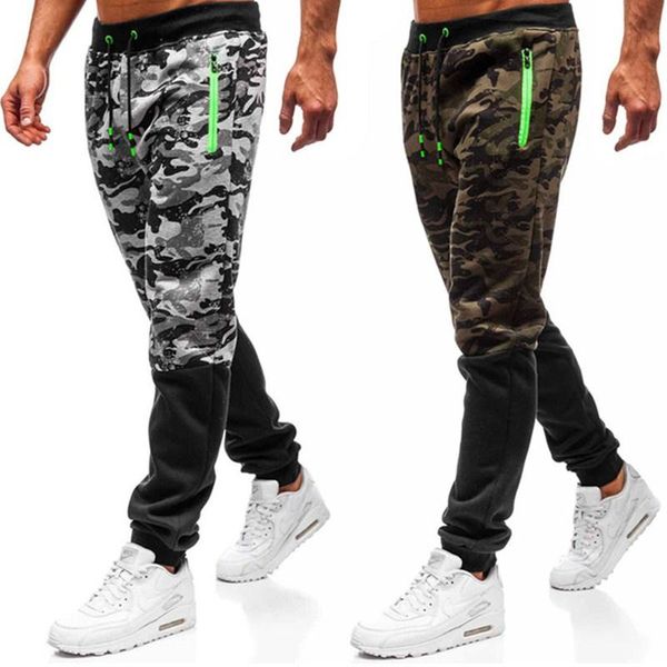 

men's pants military work camouflage combat plus oversize hip hop style street wear casual, Black