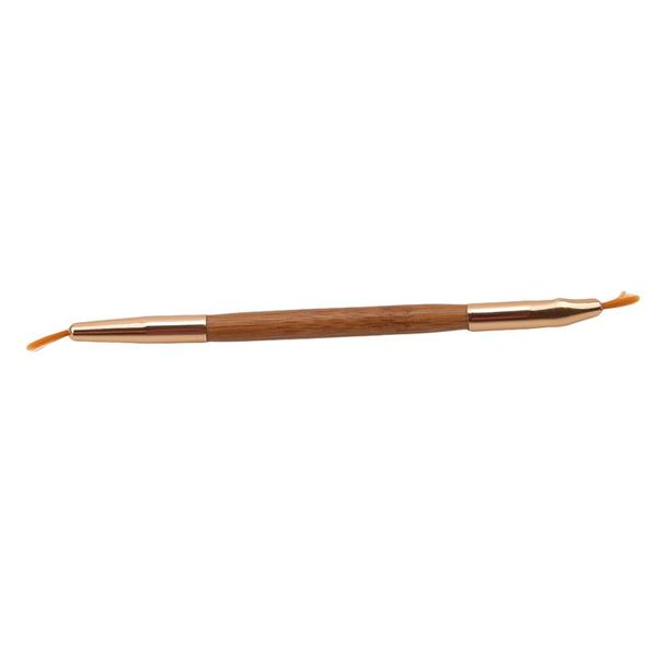 

makeup brushes 1pc lip brush double ended bamboo bending eye-liner tool professional eyeliner
