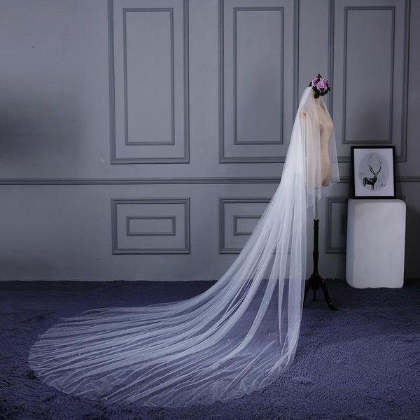 

bridal veils 3m elegant wedding bride 1 layers veil accessories, Black