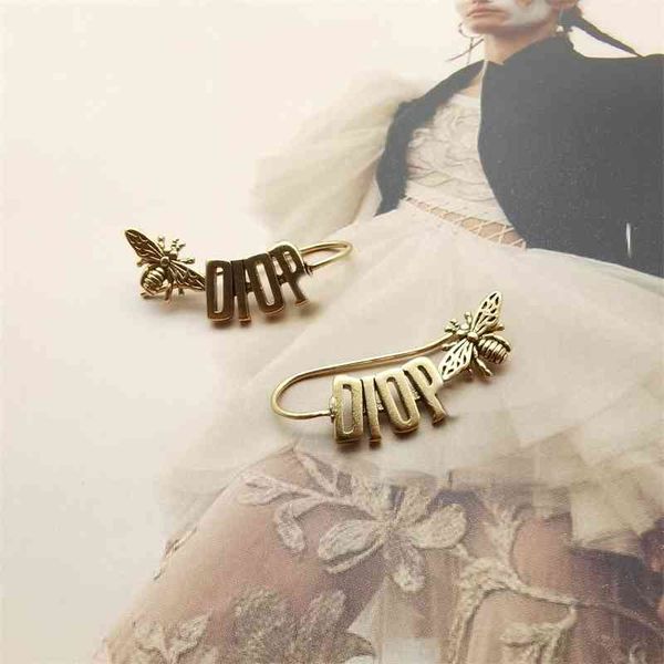 

buy 75% off old letters butterfly simple design earrings women, Golden;silver