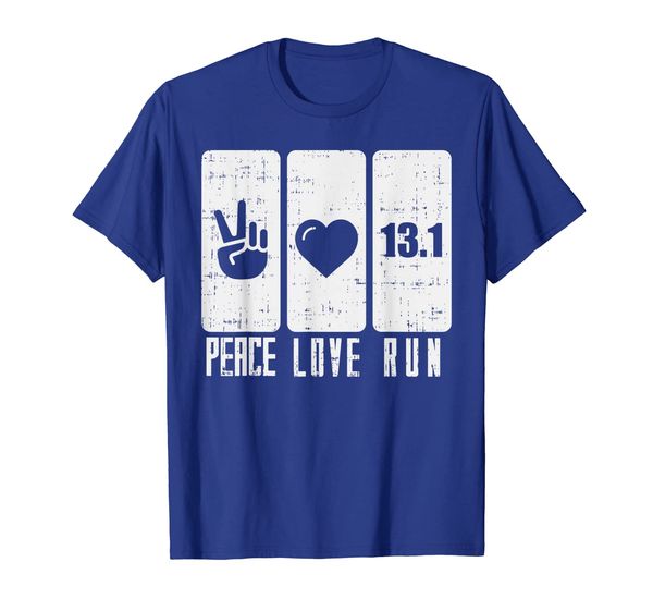 

Peace Love Run Funny Marathon Running Workout Runner Gift T-Shirt, Mainly pictures