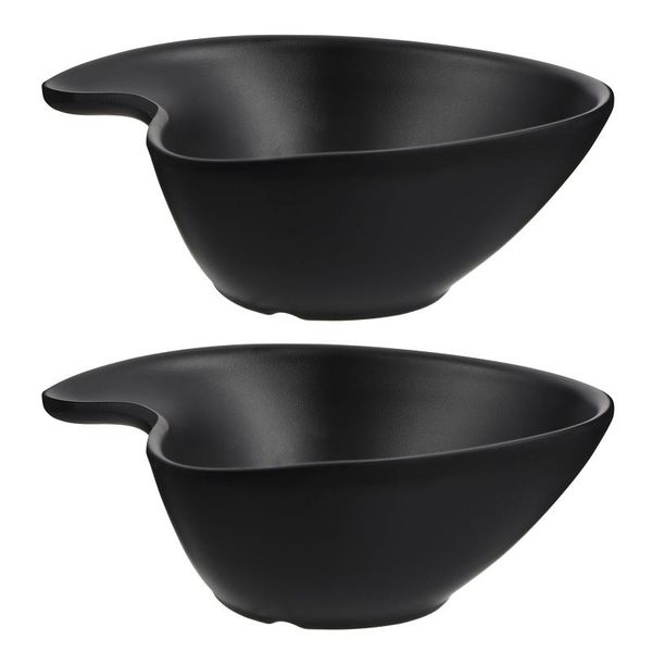 

bowls 2pcs melamine practical sauce dishes useful seasoning for restaurant