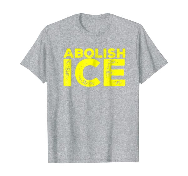 

political shirts abolish ice shirts immigration rights, White;black