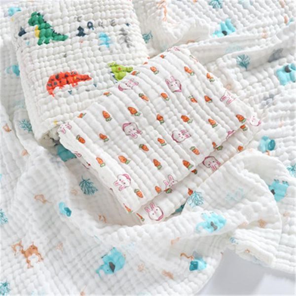 

size 105*105 cm born carpets baby boy girls blankets bath gauze infant wrap sleepsack stroller cover muslin swaddles & swaddling