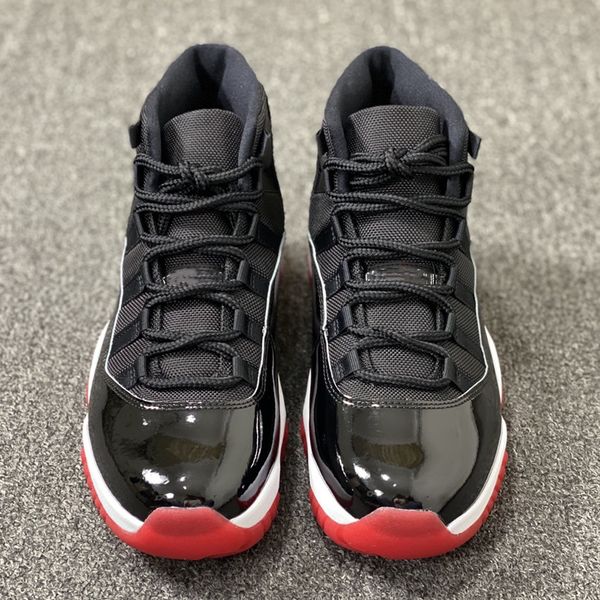 

shoes jumpman 11 2019 bred j11 basketball sneaker men's 378037-061 women