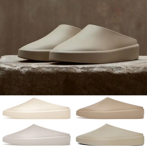 

slip-on slippers men womens casual shoes the california designer slippers slip on cement almond concrete cream oat luxurys sandals slide sli, Black