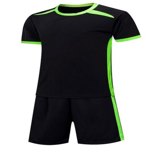 

2021 blank players team customized name number soccer jersey men football shirts shorts uniforms jerseys 125768, Black;red