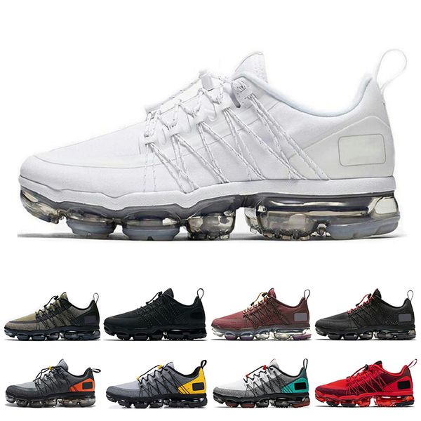 

new run utility men women running shoes laser fuchsia triple black urban bounce burgundy crush breathable sports sneakers size 36-45