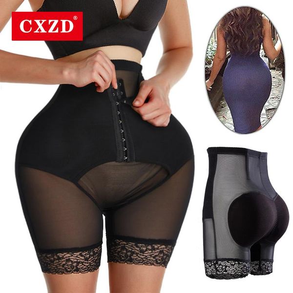 

women's shapers cxzd women bulifter body shaper with hook slimming tummy underwear high stretch seamless thigh slimmer control panty, Black;white