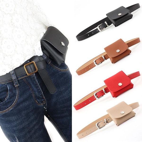

est women leather belt pack with removable waist pouch belts bags dress shirt