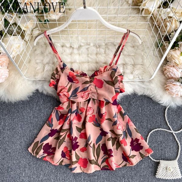 

sweet chiffon blusas holiday floral beach style fashion blouses women short summer shirts girls 17081 210415, White