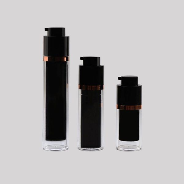 

15ml 30ml 50ml plastic portable airless bottle cosmetic treatment pump travel empty container perfume bottle