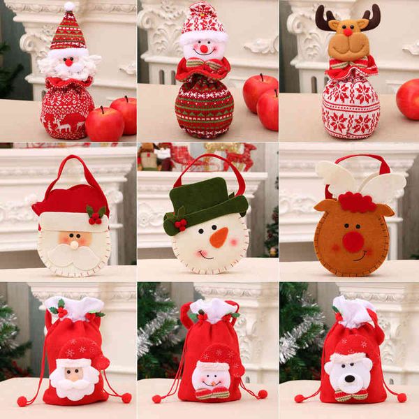 

christmas various closed apple bags, hand gift children's small decorative products