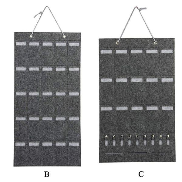

storage boxes & bins sunglasses bag multi-grids hanging household jewelry