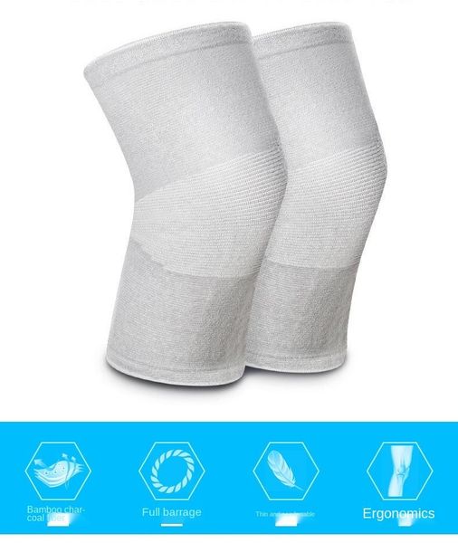 

winter warm knee pads plus velvet cold-proof breathable self-heating outdoor climbing elbow &, Black;gray