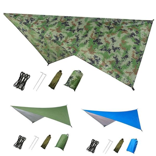 

outdoor multi-function tent canopy waterproof sunscreen camping picnic tents sunshade beach awning sun shelter 2021 and shelters