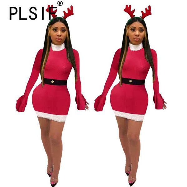 

neck women mini dress ladies party club christmas sheath dresses casual, Black;gray