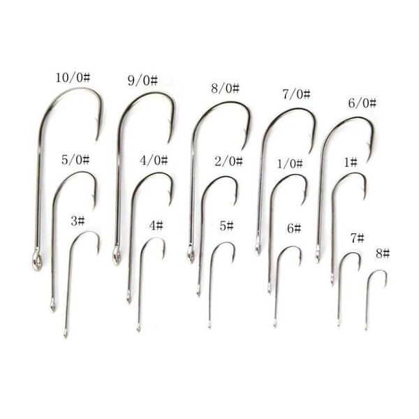 

fishing hooks 100pcs long shank beak hook ocs rig making various size 6 4 2 1 1/0 2/0 3/0 4/0 5/0 6/0 7/0 8/0 9/010/0 yg8222