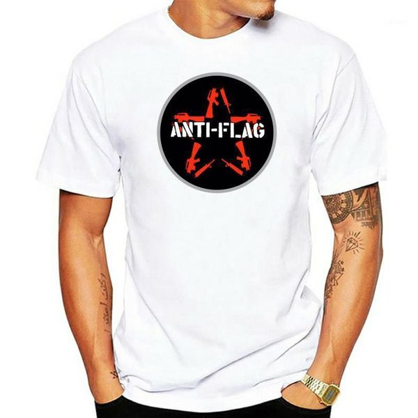 

men's t-shirts bunapa shop fushuo18ment anti flag t-shirt - t-shirt- hoodies- long sleeves shirts, White;black