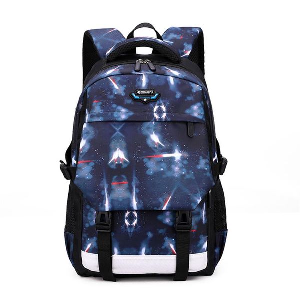 

boys backpacks primary junior high school bag kids bookbag casual daypack fashion starry sky printed knapsack mochila infant bags