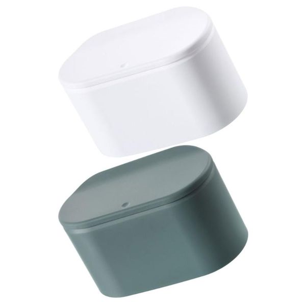 

waste bins 2pcs creative desktrash with lid practical car garbage containers