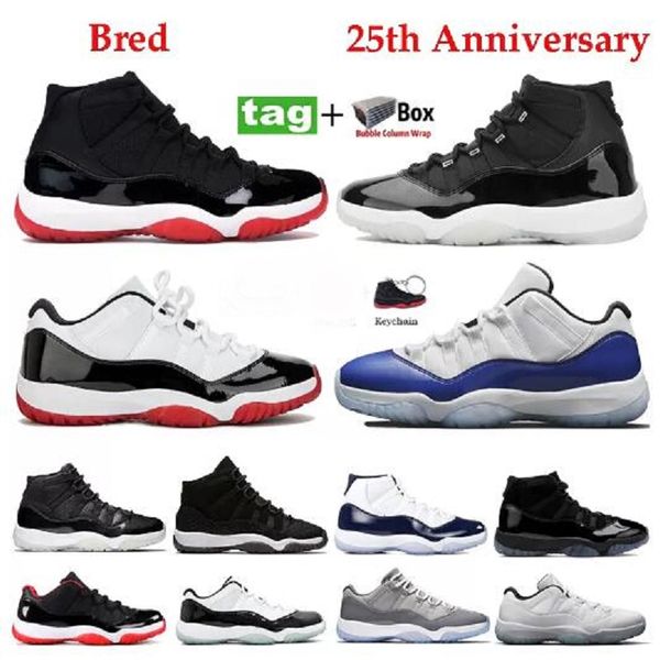 

11s cool grey men women basketball shoes legend blue space jam platinum tint jumpman 11 low concord bright citrus mens trainer
