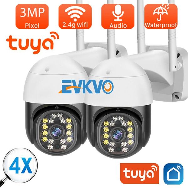 

cameras 3mp tuya smart life wifi ptz ip camera ai 1080p hd waterproof outdoor mini two way talk security cctv surveillance
