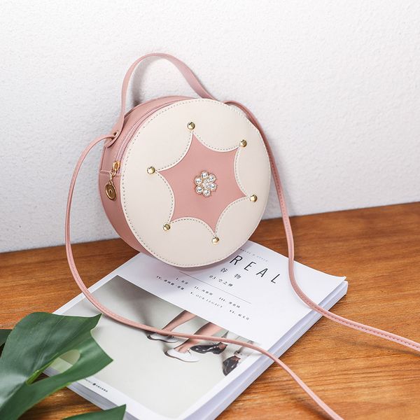 

new round single fashion shoulder bag women's 2021 trendy cross-body portable small wkriu