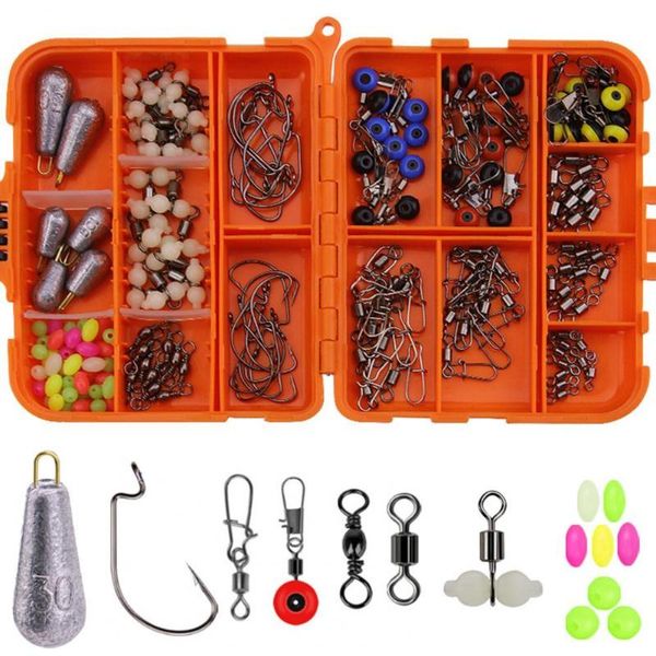 

177pcs fishing tackle kit fine workmanship multifunction large capacity rust resistant accessories set for enthu