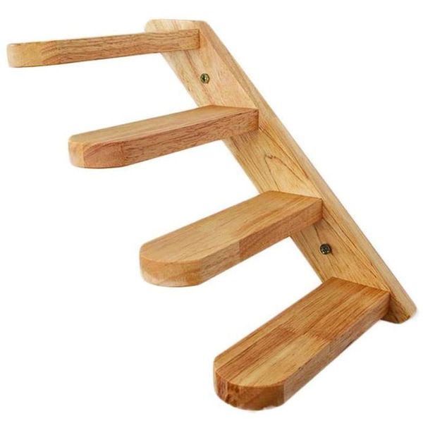 

cat toys wall-mounted climbing ladder jumping platform frame kitten springboard