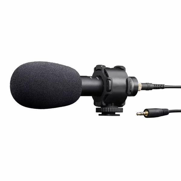 Профессиональный 3,5 мм стерео микрофон конденсатор видео аудио рекордер микрофон для видеокамеры камеры DSLR