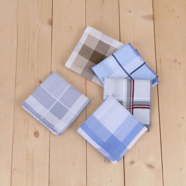 

12pcs 40*40cm 100% cotton handkerchiefs business men handkerchief, Blue;white