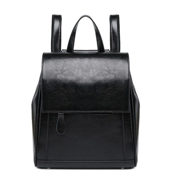 

outdoor bags pu leather backpack school travel daypack shoulder bag for teenager girls